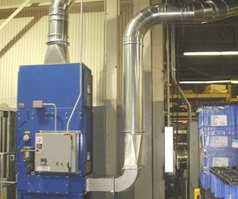 Dust Collector with Ducting
