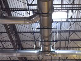 Chemical dust and fume duct by Nordfab Ducting.