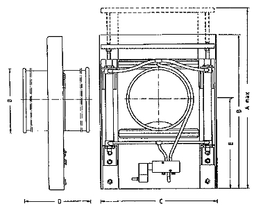 Nordfab Ducting NFES Auto Blast Gate