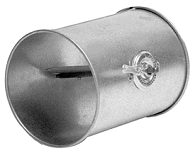 Nordfab Ducting Butterfly Valve dimensions