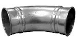 Nordfab Ducting Standard Radius Elbow Tube