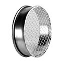 Nordfab Ducting End Cap with Bird Screen