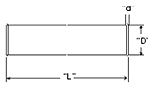 Nordfab 18 Gauge Duct Pipe dimensions