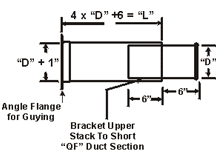 Nordfab Ducting Stackhead dimensions