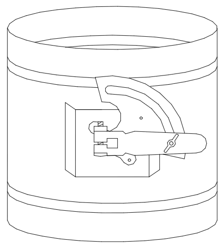 Nordfab Ducting Wal-Mart Volume Control Damper